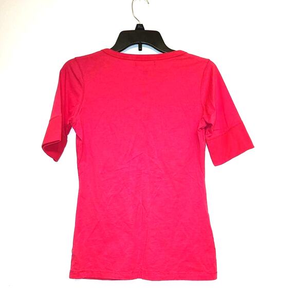 David Bitton Buffalo pink short sleeve top - medium - Picture 2 of 5